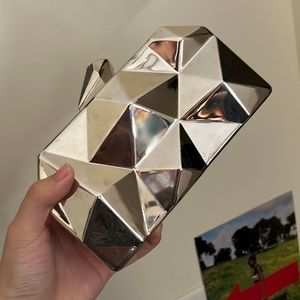 Fashion Silver Crossbody Bag